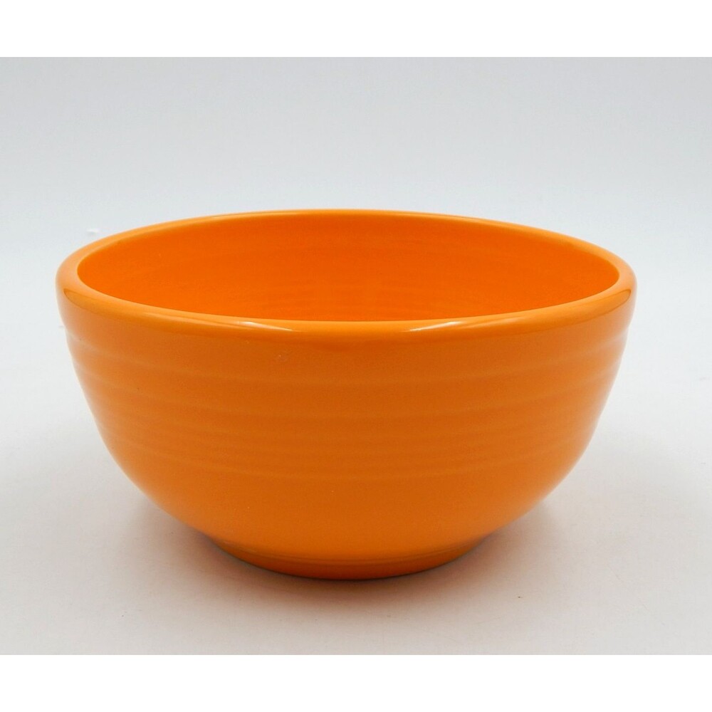 Fiesta Fiestaware Orange Classic Rim Small Bowl 5.5 Wide 2.75 Tall